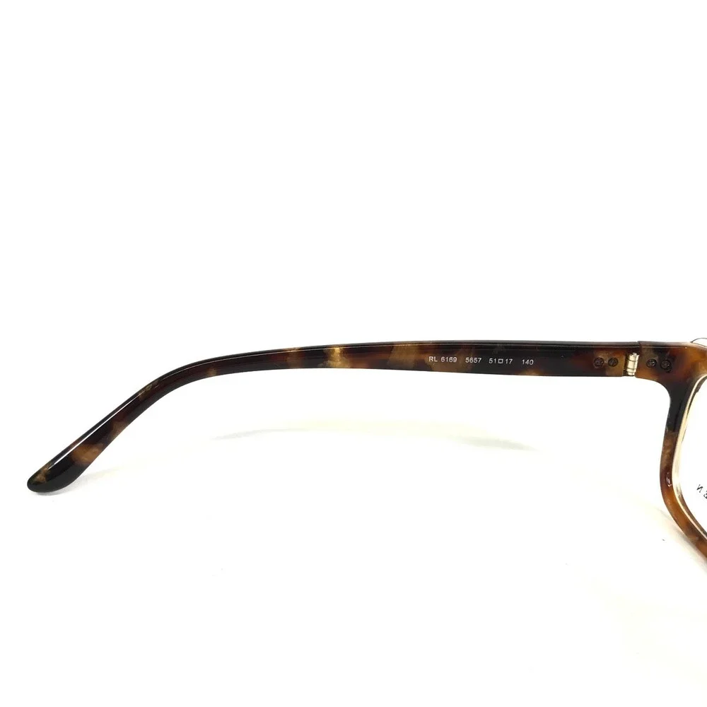 Ralph Lauren Eyeglasses Frames RL6169 5657 Tortoise Gold Square 51-17-140